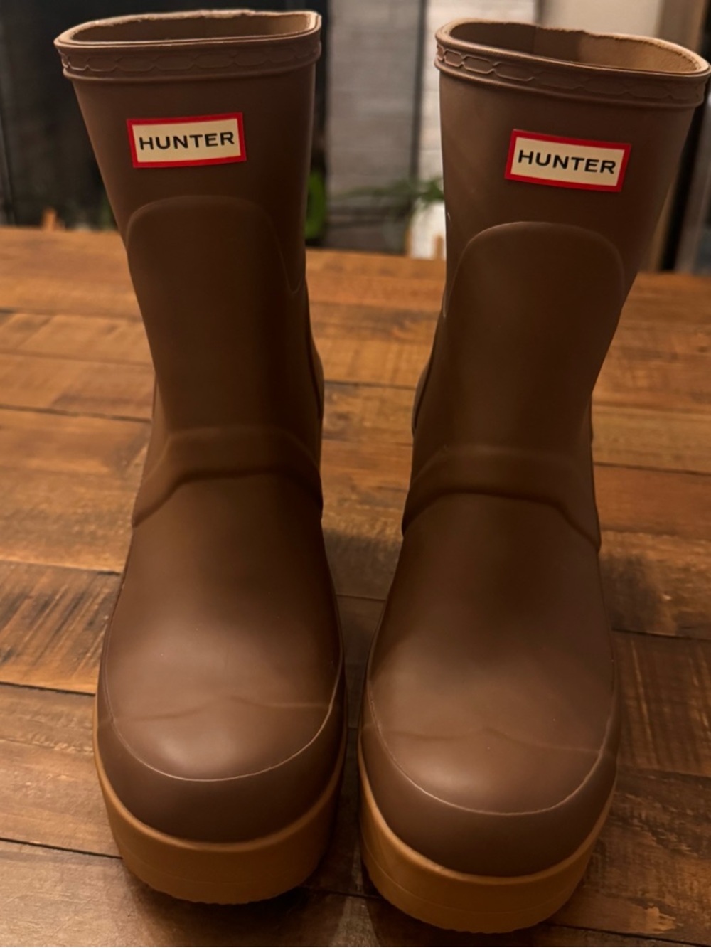 HUNTER Wedge Rain Booties - Picture 3 of 9